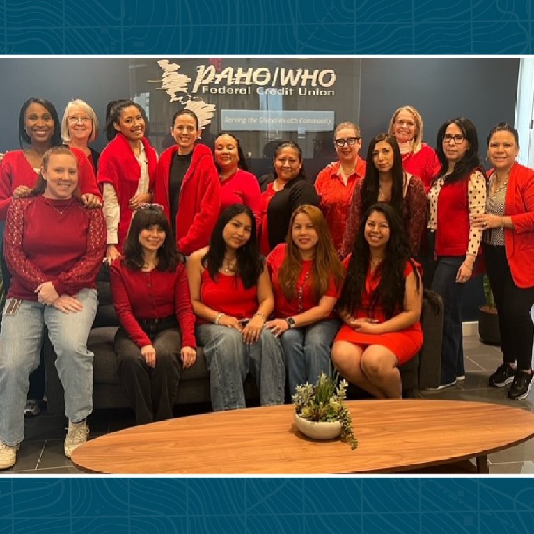 paho women employees treated in honor of women's history month