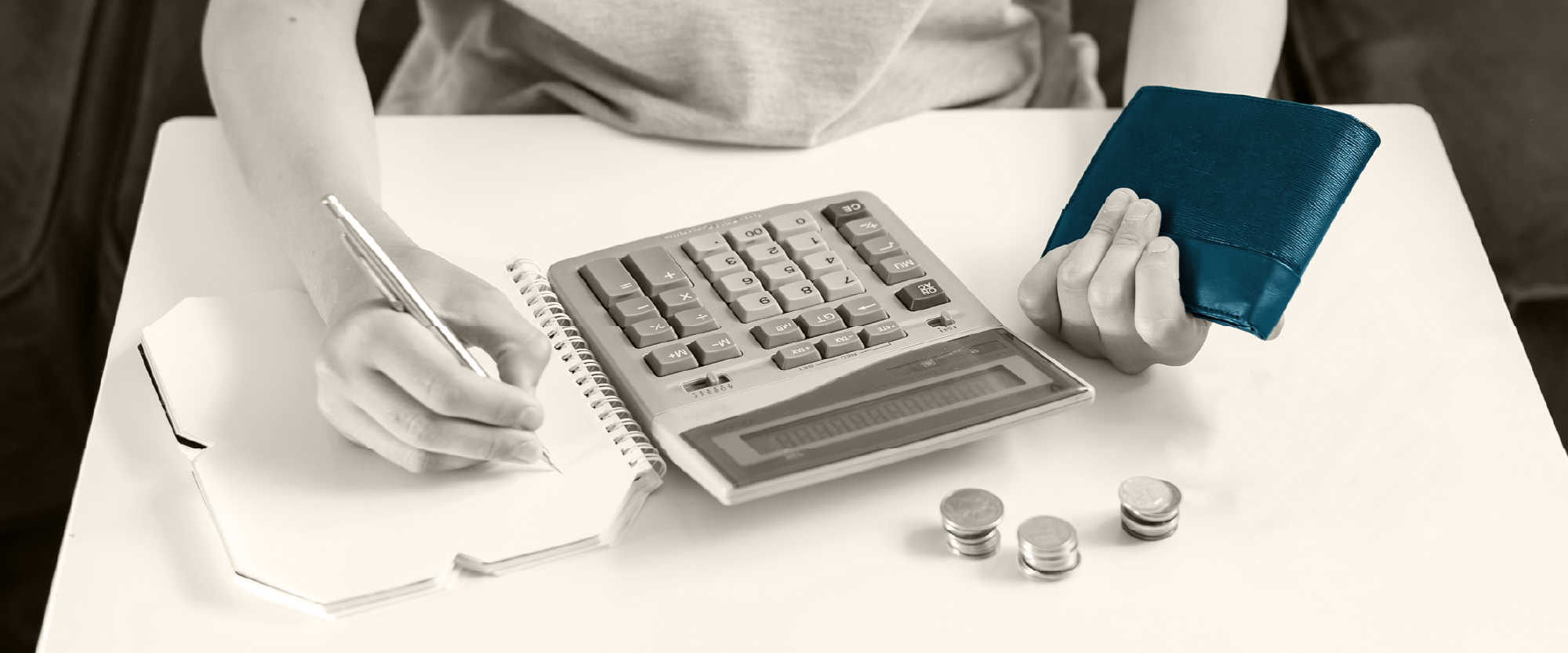 teen at desk with tablet and laptop